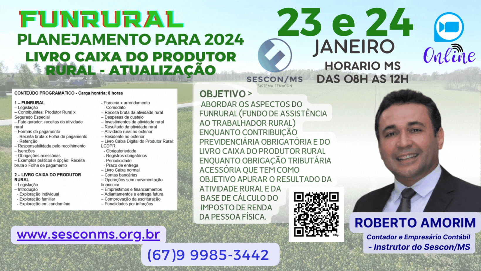 Funrural: Planejamento para 2024 Livro Caixa do Produtor Rural: Atualização