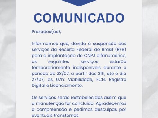 COMUNICADO JUCEMS